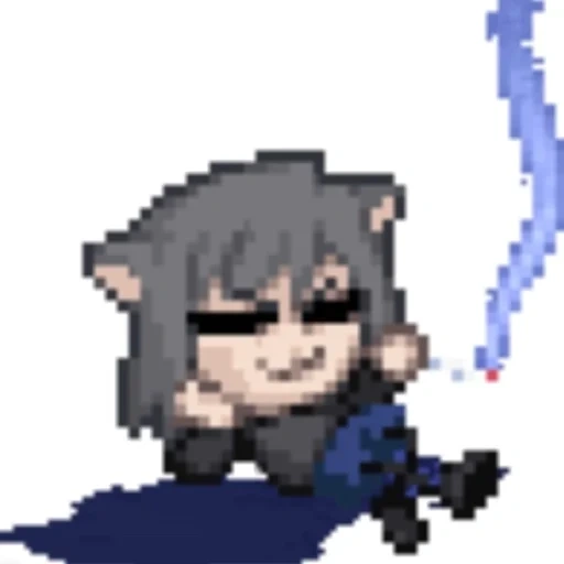 anime, былины, neco arc, неко пиксель, neco arc sprite