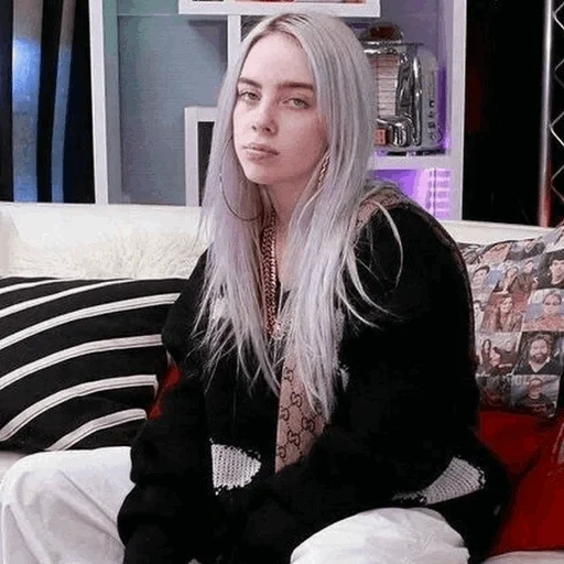 девушка, билли эйлиш, билли айлиш, billie eilish, билли айлиш челкой