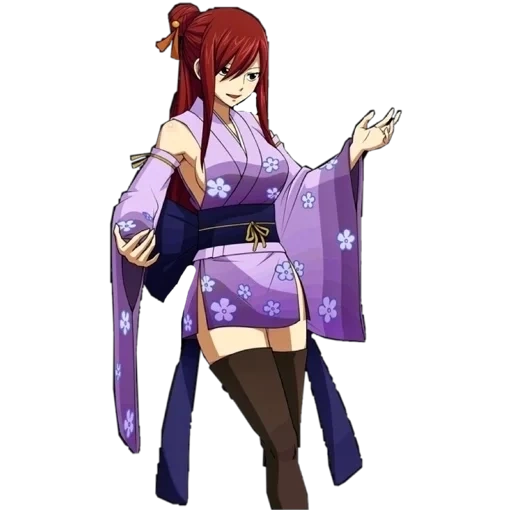 cuento de hadas, erza scarlet, fairy tail erza, cuento de hadas de elsa, erza scarlett vm kimono