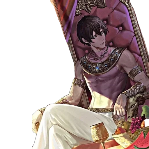 arte anime, la fede di arjuna, anime di arjuna, i personaggi degli anime, l'harem del destino di ossimandia