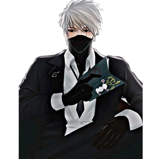 arte anime, idee per anime, anime boy, anime kakashi, personaggio di anime