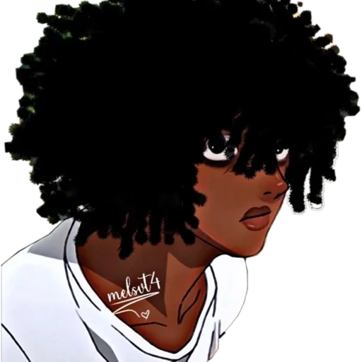 afrique, jeune homme, filles, africa vector, fille aux cheveux bouclés