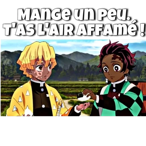 anime, miglior anime, momenti anime, aga zuma zenitzin, i personaggi degli anime