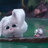 bola de nieve de conejo, conejo triste, vida secreta del conejo mascota, la bola de nieve secreta de la vida de la mascota, vida secreta de bola de nieve de conejo mascota