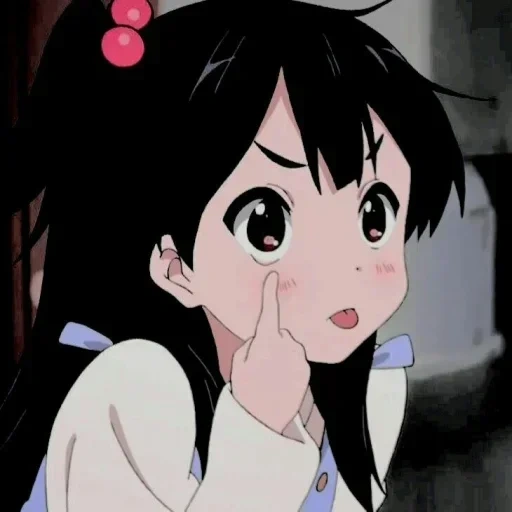 tamako, рисунок, аниме милые, персонажи аниме, аниме показывает язык