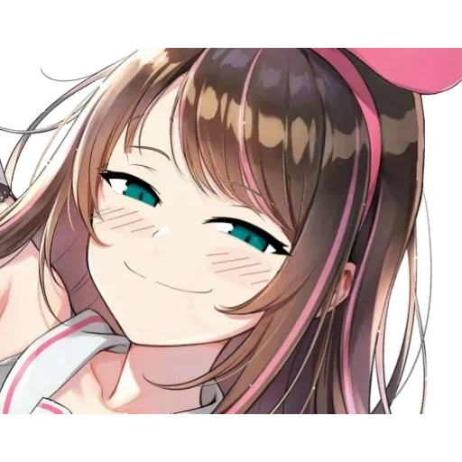 аниме, kizuna ai, мисаки аниме, kizuna ai smug, аниме персонажи