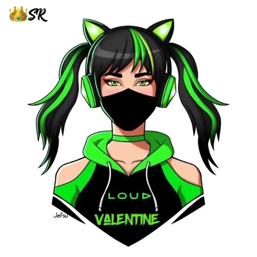 anime, anime alcuni, akali anime, ragazze anime, maschera per ragazze anime