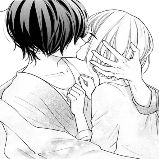 manga of a couple, anime kiss, lovely anime couples, anime drawings of a couple, kiss anime drawing