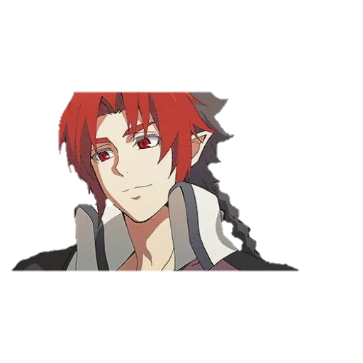 crowley yusford, anime characters, the last seraphim crowley, red haired characters of anime, last seraphim crowley yusford