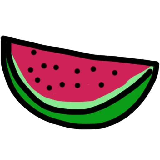 watermelon, a piece of watermelon, watermelon slices, watermelon slices, watermelon slice cartoon