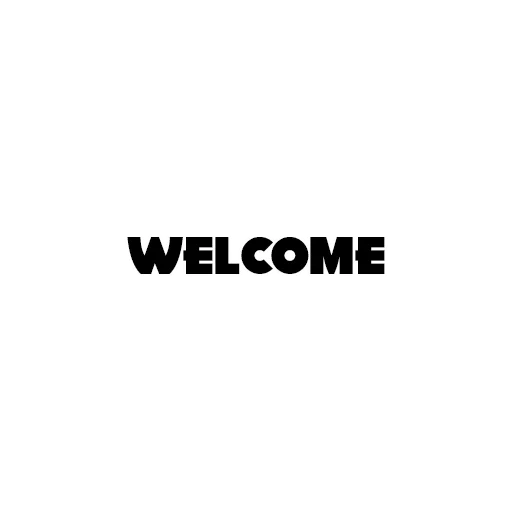 testo del testo, marchio, welcome welcome, carta di benvenuto, welcome design