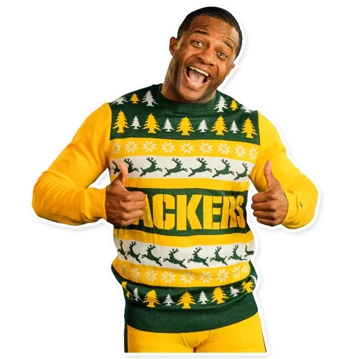 suéter, camiseta de la nba, xavier woods, amigos feos de lavandería, feo christmas sweater