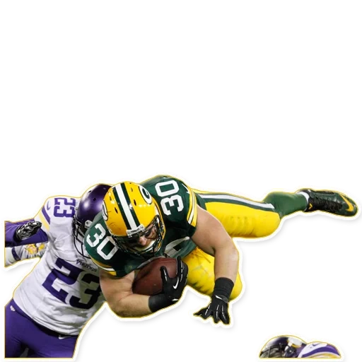 aaron rogers, packer green bay, equipo de embalaje green bay, imagen borrosa, clay de fútbol americano