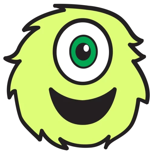 monster, the eyes of monsters, eyes of monsters, mike wazowski 2 eyes, the eyes of monsters are cartoony