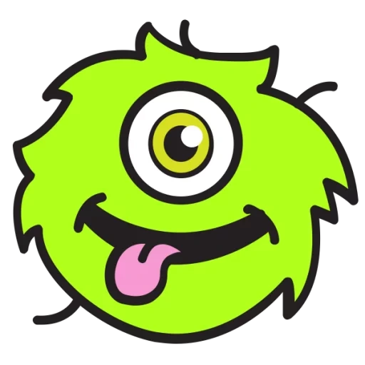 monster, monster, monsterzeichnung, montrustrik ikone, monster corporation 3