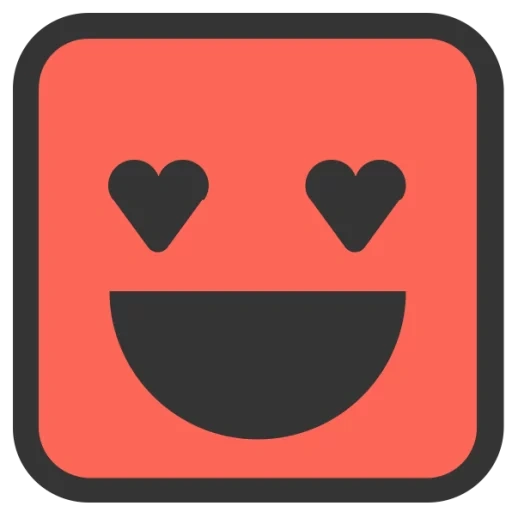 icons, smiley, red emoticon, smileys are square, have a nice day bon jovi cover