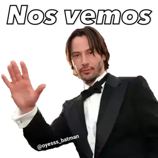 el hombre, keanu reeves, keanu reeves goat, manos keanu reeves, keanu reeves bow