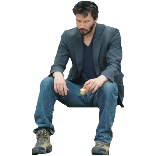 keanu reeves, sad keanu, sad keanu reeves, keanu reeves compra sem fundo, fundo transparente de kiana triste