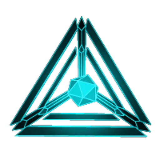 triangle, symbole de conception, triangle de logo, symbole du triangle, pyramide triangulaire