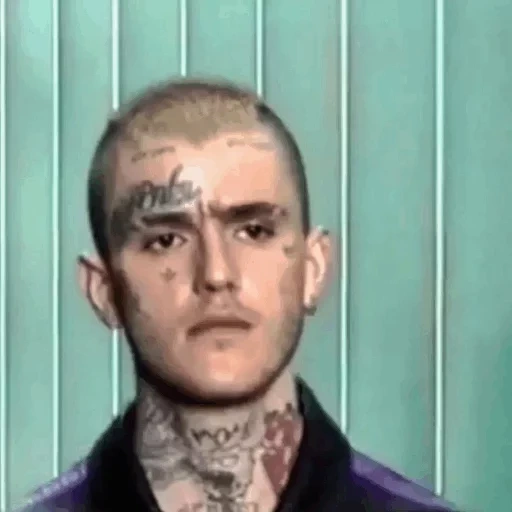 lil pip, lil peep, tattoo face, pipa tattoo, lil pip face