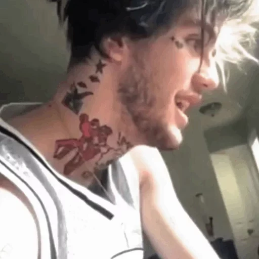 tipo, humano, lil pipa, lil peep, tatuaje