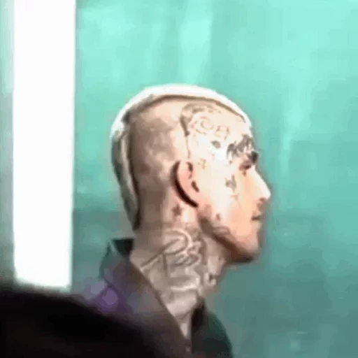 hommes, lilpip, lil peep, travis barker, modèle lil peep