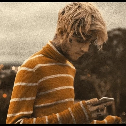 лил уэйн, lil peep, lil peep блондин, lil peep обложка, lil peep hellboy