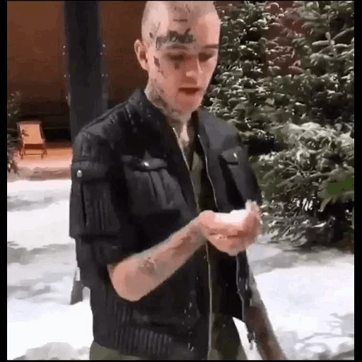 guy, men, human, lil peep, lil peep is bald