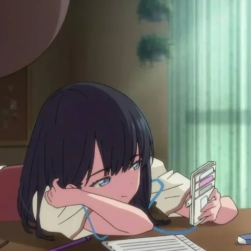 anime, imagen, el anime es triste, personajes de anime, llorando por el estudio del anime