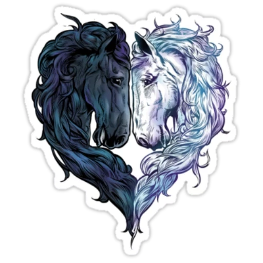лошадь, голова лошади, сердце лошади, для влюбленных, лошадь сердечком