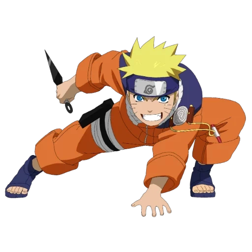 naruto, naruto uzumaki, naruto con fondo blanco, naruto uzumaki genin, personaje naruto uzumaki