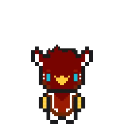 seni piksel, seni piksel, pixel foxy, pixel foxy, tf2 tf2 minecraft art