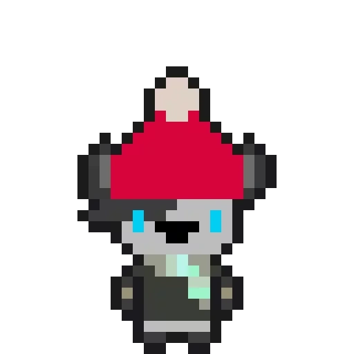 pixel art, pixel art, 8 bits pokemon, pirate pixel, pixel pokebol