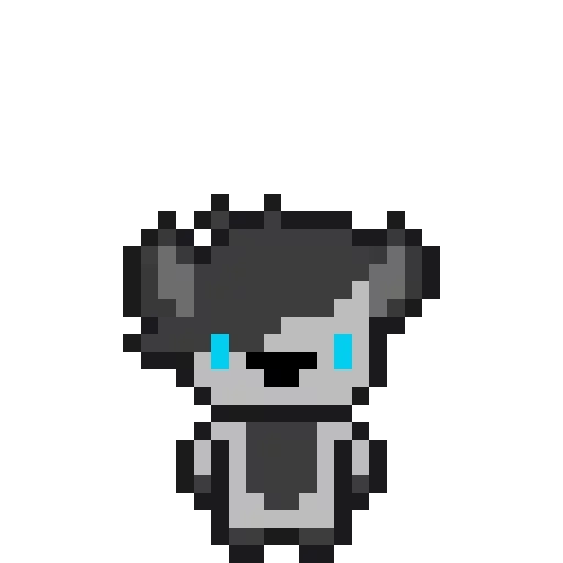 pixel art, pixel art, pixel art, pixel cat, wolf pixel art