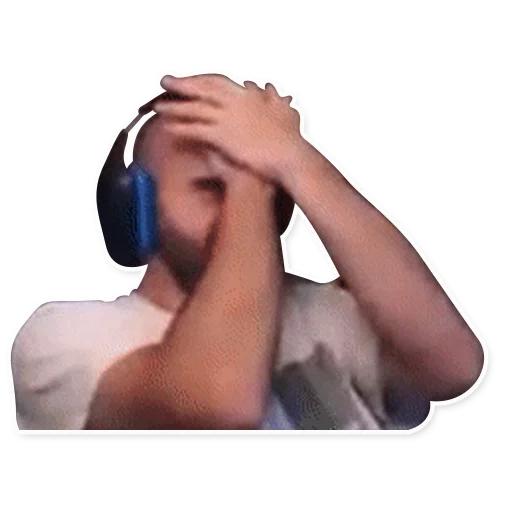 humano, fones de ouvido, tyler streamer, satisfeito com fones de ouvido, fone de ouvido sem fio xbox