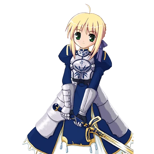 sabre, cyber, arturia, cyber chibi, i personaggi degli anime