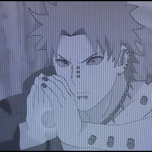 naruto, personaggi anime, i personaggi dell'anime naruto, anime grafico naruto, disegni con una matita di anime naruto payne