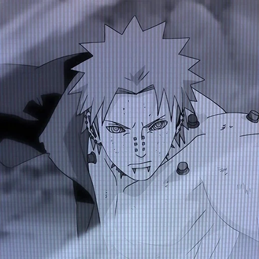 naruto, payne yahiko, personajes de anime, manga naruto yahiko, payne yahiko sin capa