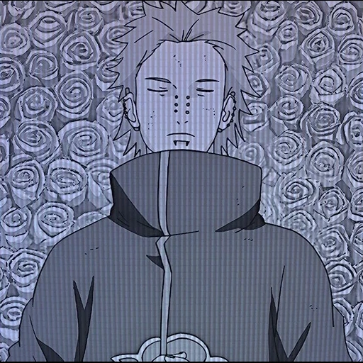 anime, naruto, yahiko payne, personnages d'anime, naruto sasuke kakashi