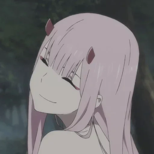 zero two, wolf girl, милый во франкс, арт глитч zero two, милый во франксе 002