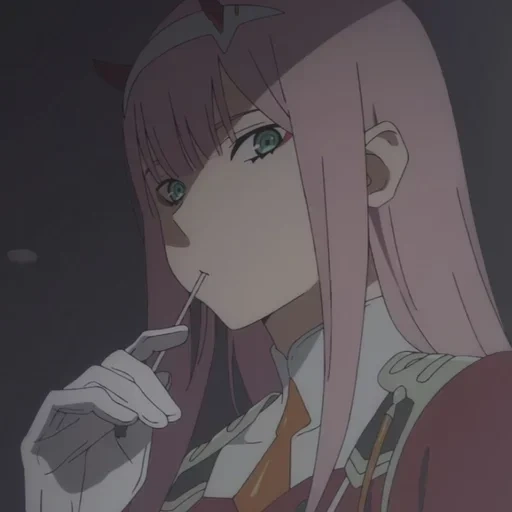 zero two, аниме персонажи, милый во франксе, милый во франксе аниме, зеро ту милый во франксе