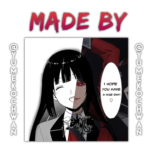 рисунок, kakegurui, yumeko jabami, юмэко джабами, безумный азарт юмэко