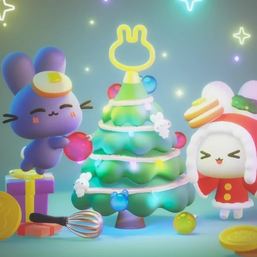 un jouet, smash mania, pancakeswap, noël 2021, hello kitty seasons game