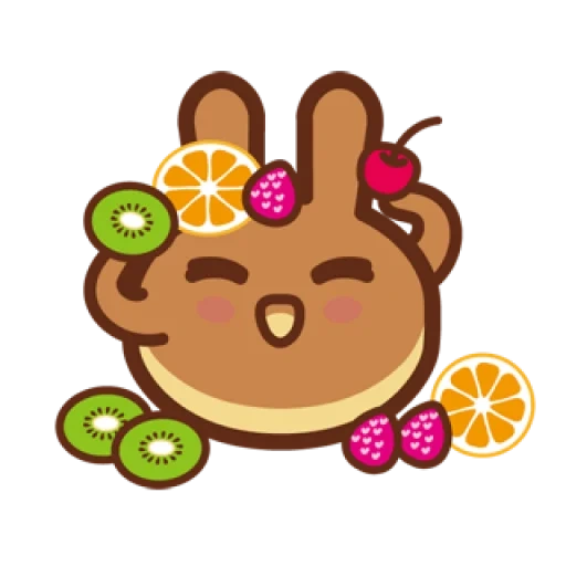 clipart, jeton à gâteau, pancakeswap, dessins kawaii mignons