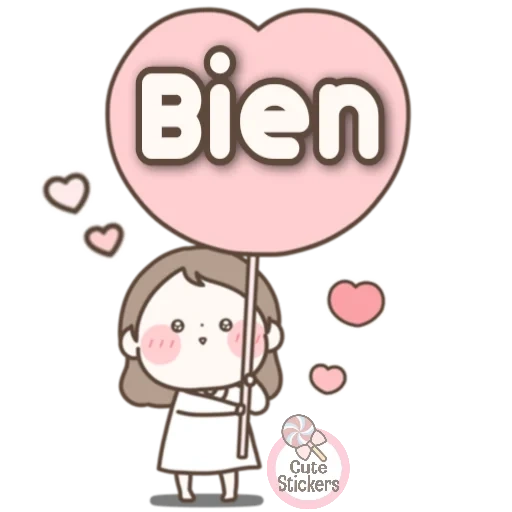 mignonne, ligne, clipart