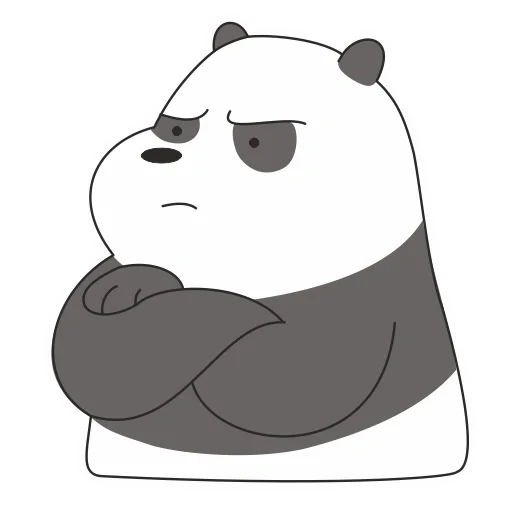 panda, joke, pan pan, panda is dear, we bare bears panda