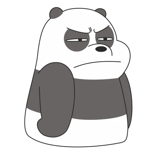 panda, die ganze wahrheit über bären, gris panda white ist wahr für bären