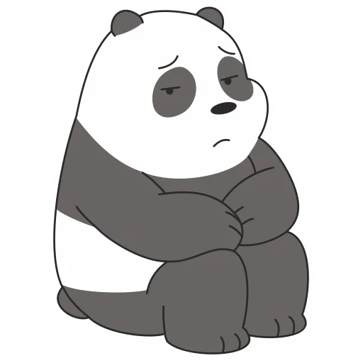panda, panda is a sweet drawing, we bare bears panda, the whole truth about panda bears, panda cartoon is the whole truth about bears