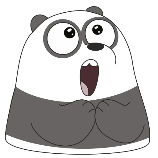 panda, we bare bears white, the whole truth about bears