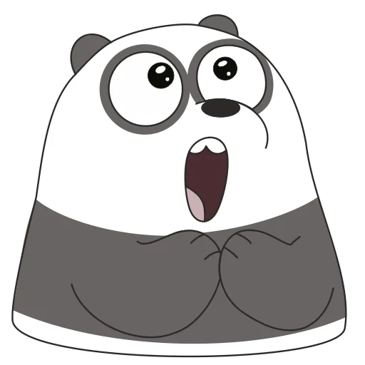 panda, kami bare bears white, seluruh kebenaran tentang beruang